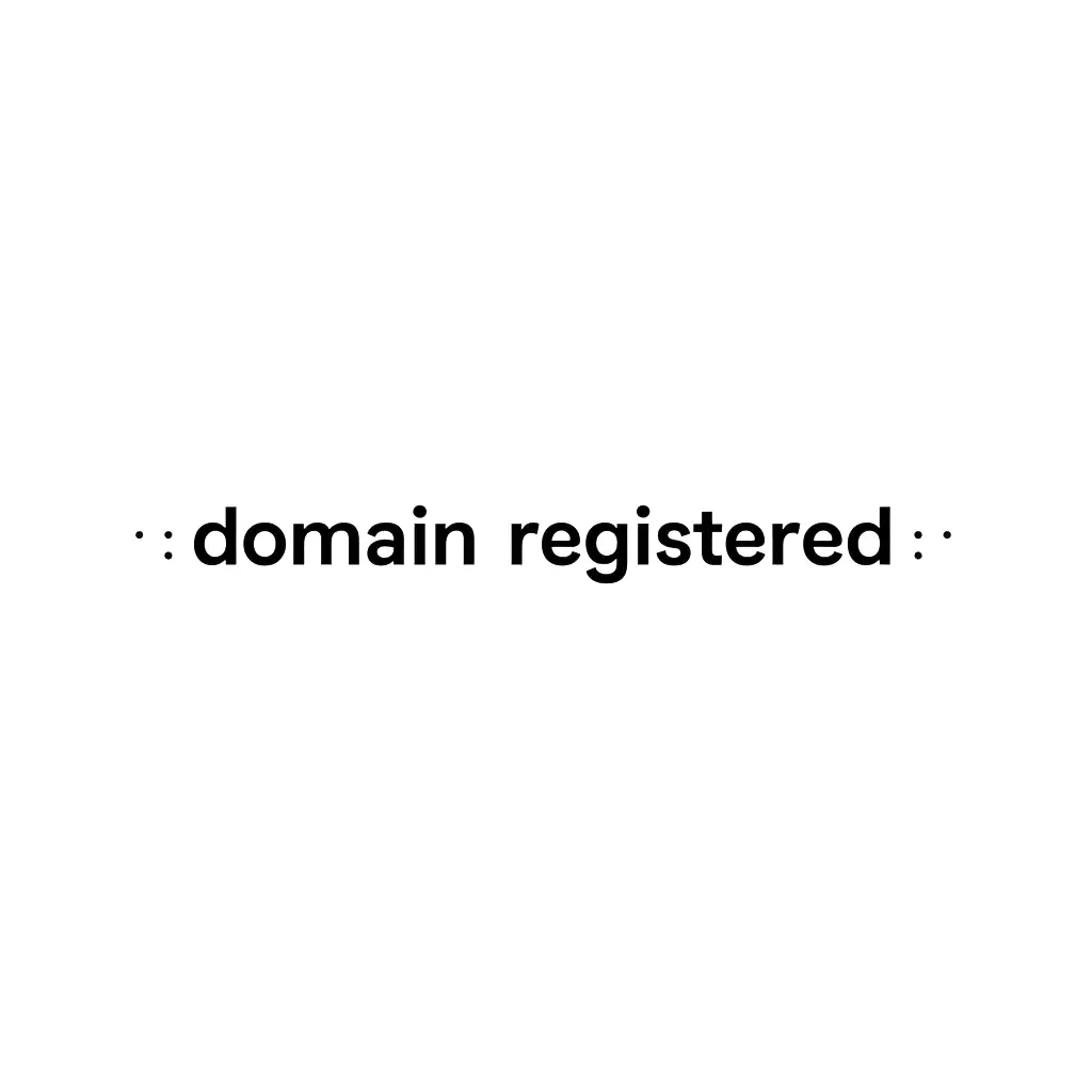Domain registered